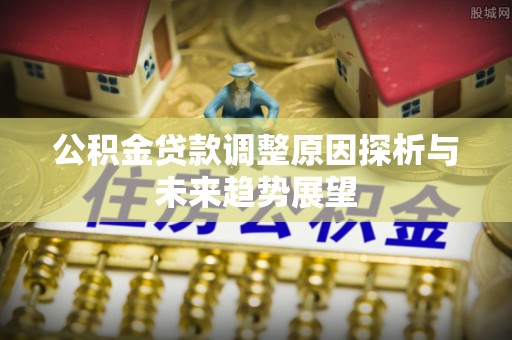 姚安公积金贷款调整原因探析与未来趋势展望