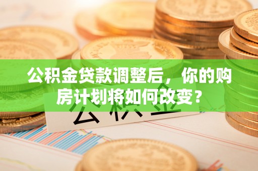 姚安公积金贷款调整后，你的购房计划将如何改变？