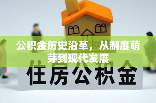 姚安公积金历史沿革，从制度萌芽到现代发展