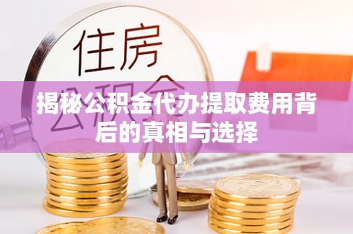 姚安揭秘公积金代办提取费用背后的真相与选择