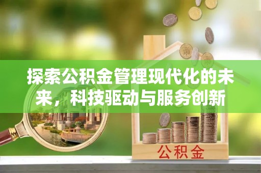姚安探索公积金管理现代化的未来，科技驱动与服务创新