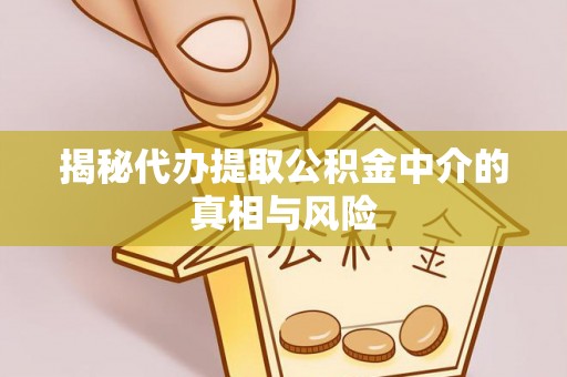 姚安揭秘代办提取公积金中介的真相与风险