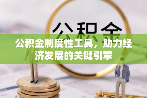 姚安公积金制度性工具，助力经济发展的关键引擎
