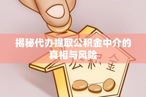 姚安揭秘代办提取公积金中介的真相与风险