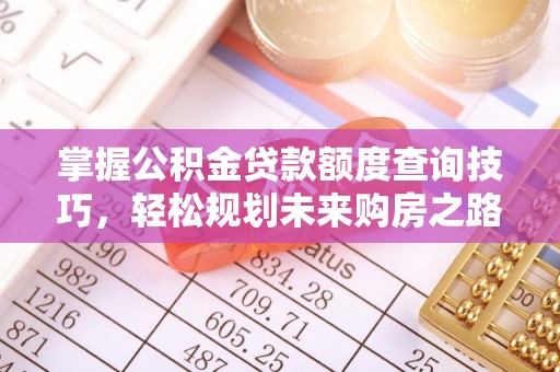 姚安掌握公积金贷款额度查询技巧，轻松规划未来购房之路
