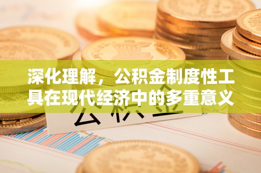 姚安深化理解，公积金制度性工具在现代经济中的多重意义