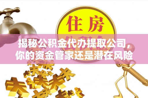 姚安揭秘公积金代办提取公司，你的资金管家还是潜在风险？