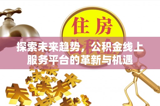 姚安探索未来趋势，公积金线上服务平台的革新与机遇