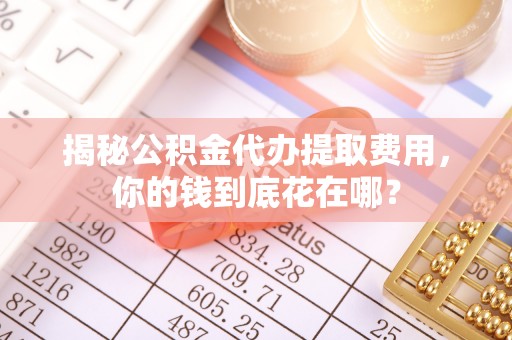 姚安揭秘公积金代办提取费用，你的钱到底花在哪？
